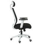 Cadeira de Escritório Tela WAY BRANCA – Cor BRANCA / PTO – 20080 Móveis Única Cadeira de Tela 11