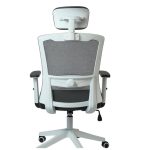 Cadeira de Escritório Tela WAY BRANCA – Cor BRANCA / PTO – 20080 Móveis Única Cadeira de Tela 14