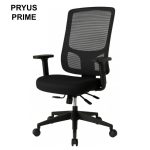 Cadeira de Escritório Tela Pryus PRIME com Regulagem Assento – Cor Preto – 20092 Móveis Única Cadeira de Tela 10