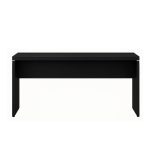 Mesa Escritório 1,70×0,70m – S/ Gavetas – PRETO/PRETO – 26007 Móveis Única Linha 40mm Preto / Preto 11