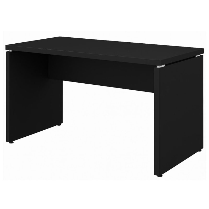 Mesa Escritório 1,70×0,70m – S/ Gavetas – PRETO/PRETO – 26007 Móveis Única Linha 40mm Preto / Preto 5