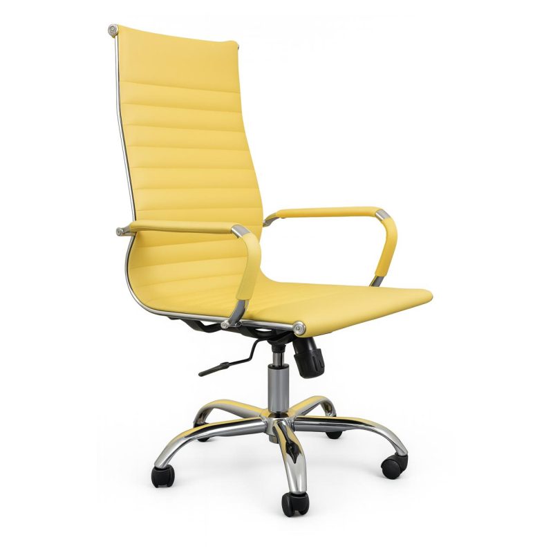 Cadeira Presidente Charles Eames Esteirinha PASTEL – 32723 Móveis Única Presidente 2