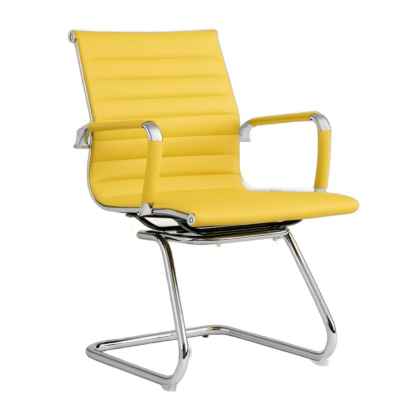 Cadeira INTERLOCUTOR Charles Eames Esteirinha – COR PASTEL – 32724 Móveis Única Cadeira Fixa Estofada 2