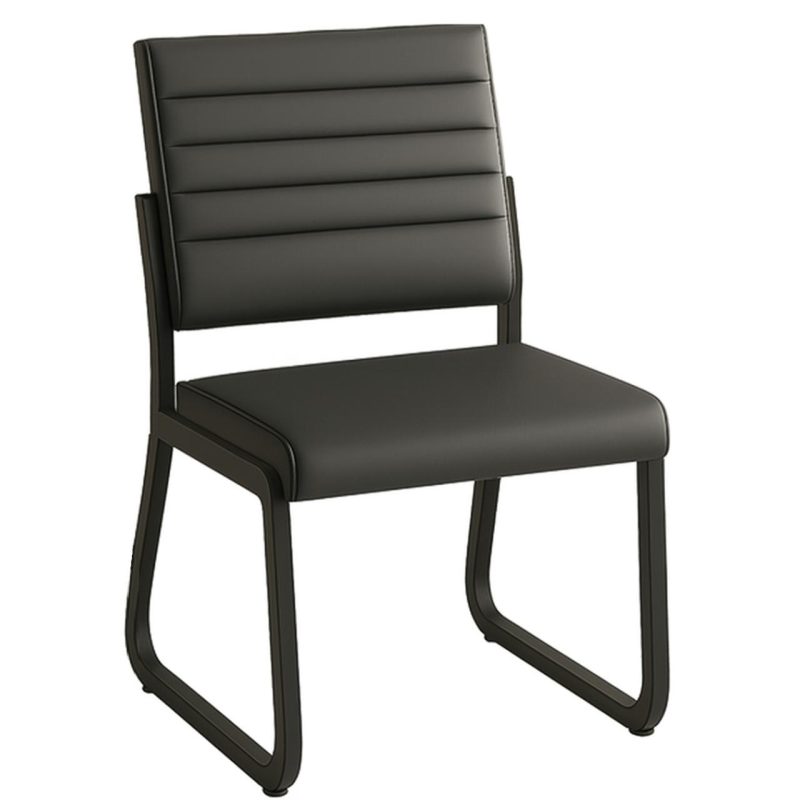 Poltrona para Escritório Estofada – TRIX – Cor Preta – 35119 Móveis Única Cadeira Longarina Sofanete 2 Poltrona para Escritório Estofada – TRIX – Cor Preta – 35119 Móveis Única Cadeira Longarina Sofanete 2