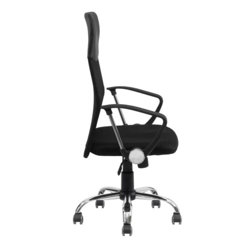 Cadeira de Escritório Tela DETROIT – Cor PRETA – 20047 Móveis Única Cadeira de Tela 3